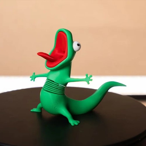 Wobble lizard figurine meme - wobble,