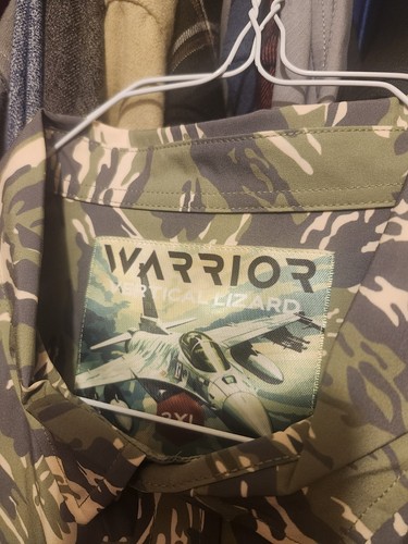 Warrior camos vertical lizard - vertical,