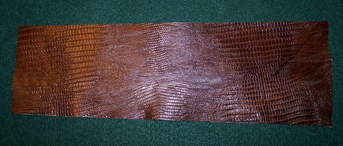 Look brown lizard print - brown,